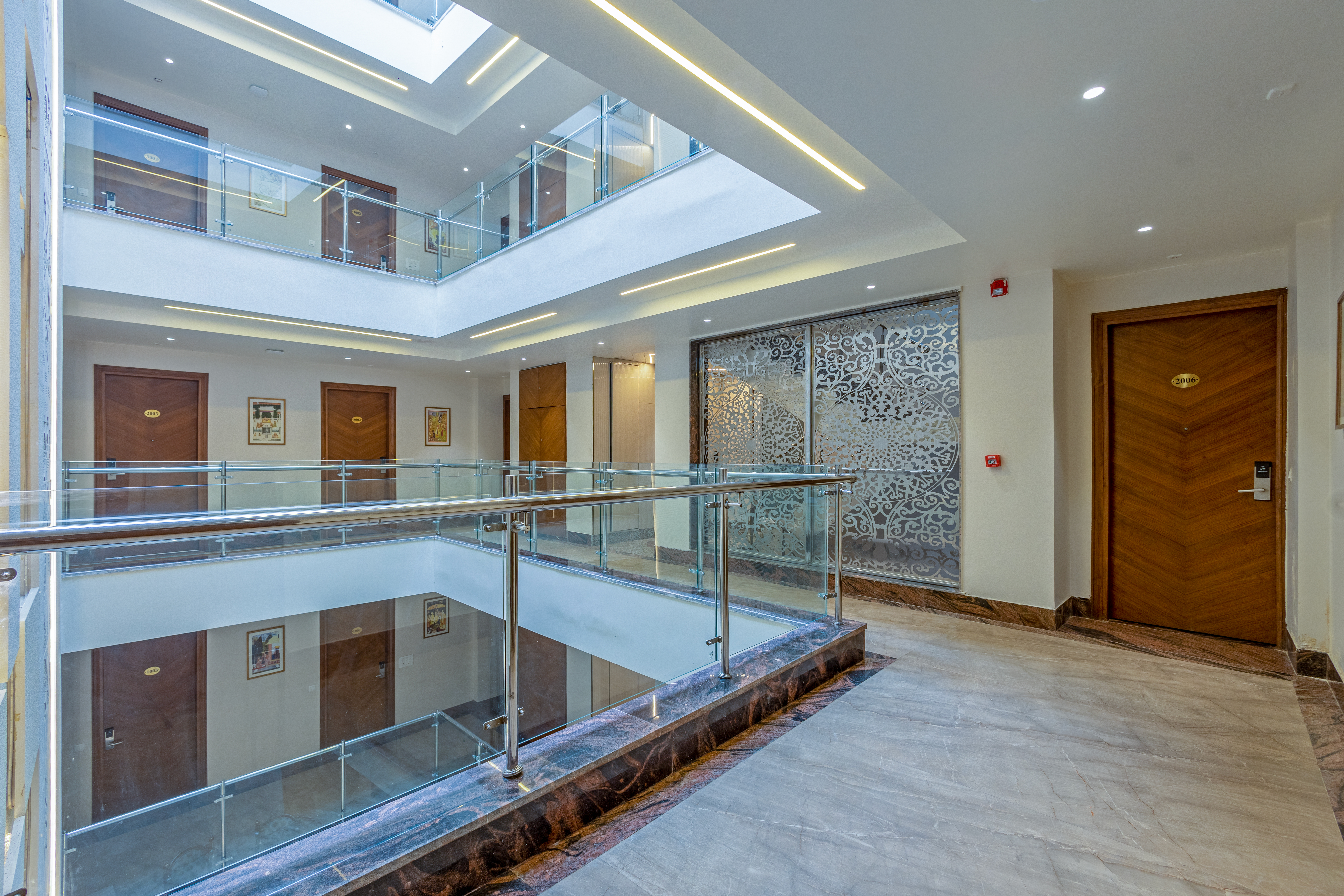 Sector 47 Lobby Seating Area